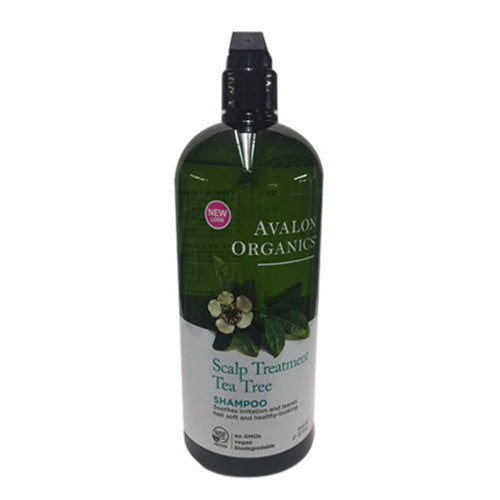 Avalon Organics Tea Tree Shampoo For Scalp Treatment - 32 Oz
