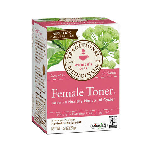 Traditional Medicinal Female Toner Herbal Tea Bags - 16 Ea
