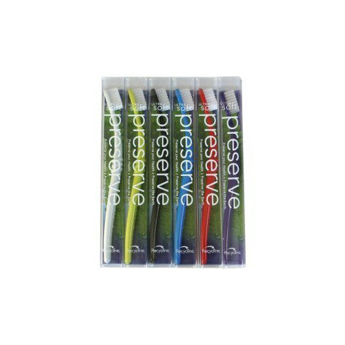 Preserve Ultra Soft Bristle Toothbrush, Assorted