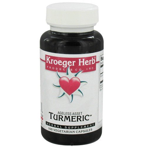 Kroeger Herbs Turmeric 900 Mg Vegetarian Capsules - 100 Ea