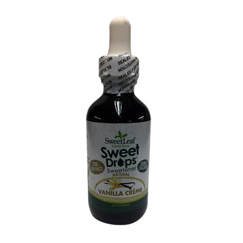 Wisdom Naturals Liquid Stevia Sweetleaf, Vanilla Creme - 2 Oz