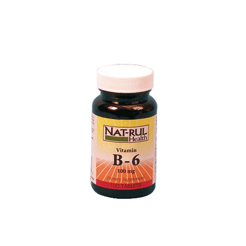 Natrul Health Vitamin B-6 100 Mg Tablets - 100 Ea