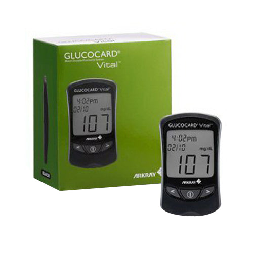 Arkray Glucocard Vital Blood Glucose Meter Kit 1Ea