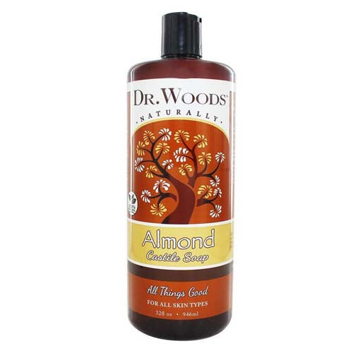 Dr.Woods All Natural Pure Almond Castile Soap - 32 Oz