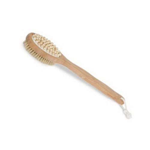 Bamboo Long Handle Bristle Dry Body Bath Brush, Size: 3