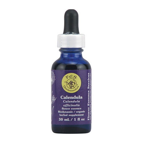 Calendula Herbal Supplement Dropper By Flower Essence - 1 Oz