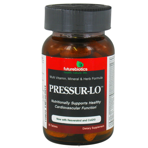 Futurebiotics Pressure Lo Tablets For Cardiovascular Function 90Ea