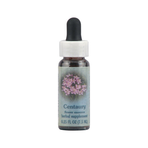 Flower Essence Centaury Dropper for Emotional Strength and Setting Boundaries 0.25Oz (7.5ml)