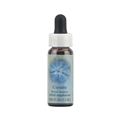 Flower Essence Cerato Dropper for Strengthening Intuition and Inner Knowing 0.25Oz (7.5ml)