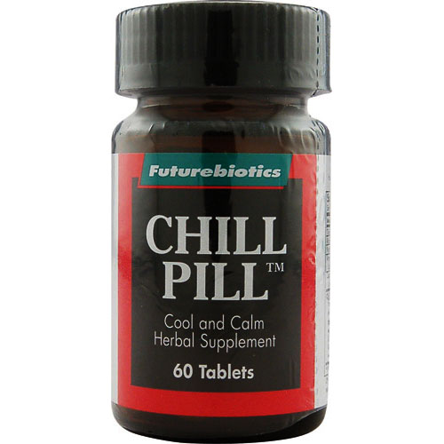Futurebiotics Chill Pill Cool and Calm Herbal Supplement Tablets 60Ea