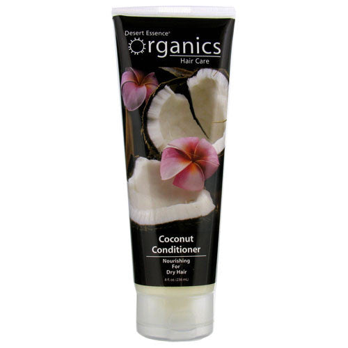 Desert Essence Organics Coconut Hair Conditioner Nourishing For Dry Hair - 8 Oz