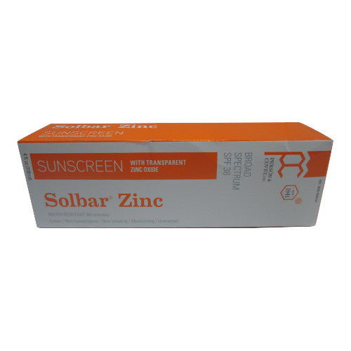 Solbar Zinc Sun Protection Cream With Spf 38 - 4 Oz