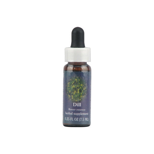 Flower Essence Dill Herbal Supplement Dropper - 0.25 Oz