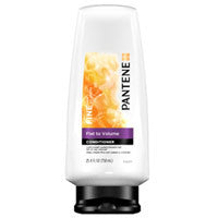 Pantene Pro-V Fine Hair Solutions Conditioner, Flat To Volume, 25.4 Oz