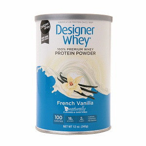 Designer Whey 100% Protein French Vanilla Powder - 12.7 Oz