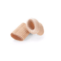 Oppo Foot Care Full Gel Toe Elastic Sleeves, Medium, Size : 20 Mm - 3 Pack