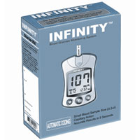 Infinity Automatic Coding Blood Glucose Monitoring System Kit 1Ea