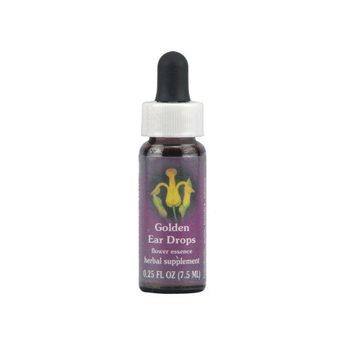Flower Essence Golden Ear Drops Herbal Supplement Dropper - 0.25 Oz