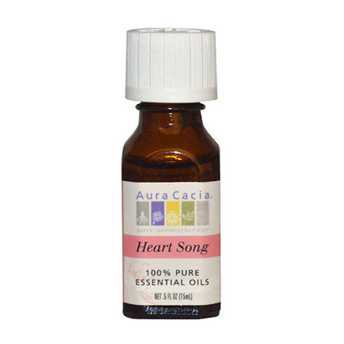Aura Cacia Aromatherapy Heartsong Pure Essential Oils, 0.5 Oz