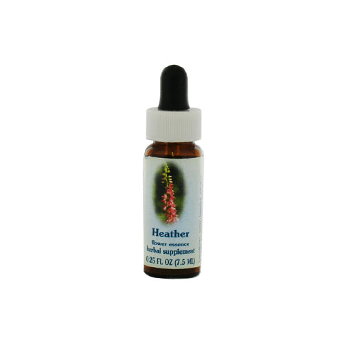 Flower Essence Heather Dropper for Inner Tranquility 0.25Oz (7.5ml)