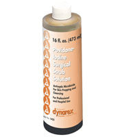 Dynarex Povidone Iodine Scrub Solution - 16 Oz