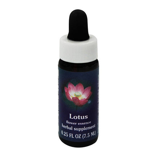 Flower Essence Lotus Herbal Supplement Dropper - 0.25 Oz