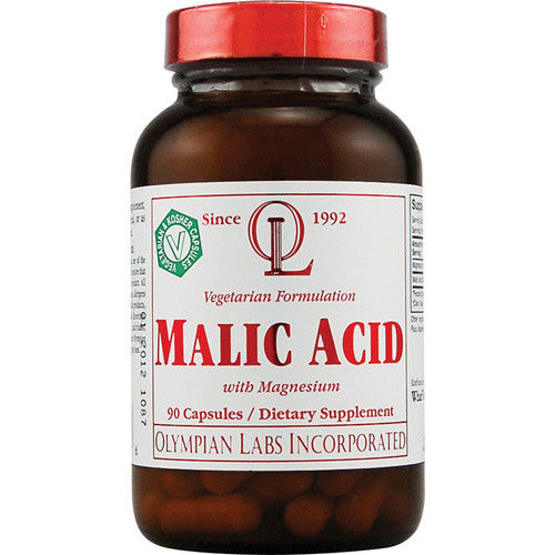 Olympian Labs Malic Acid With Magnesium Capsules - 90 Ea