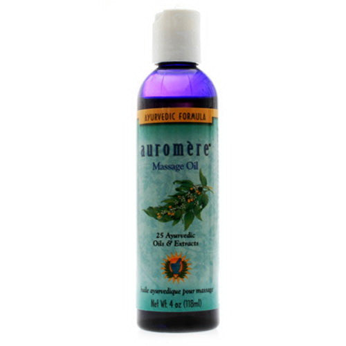 Auromere Ayurvedic Massage Oil, 4 Oz