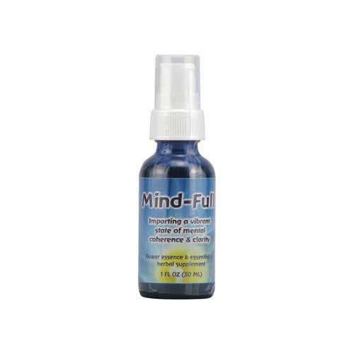 Flower Essence Flourish Formulas Mind Full Herbal Supplement Spray - 1 Oz