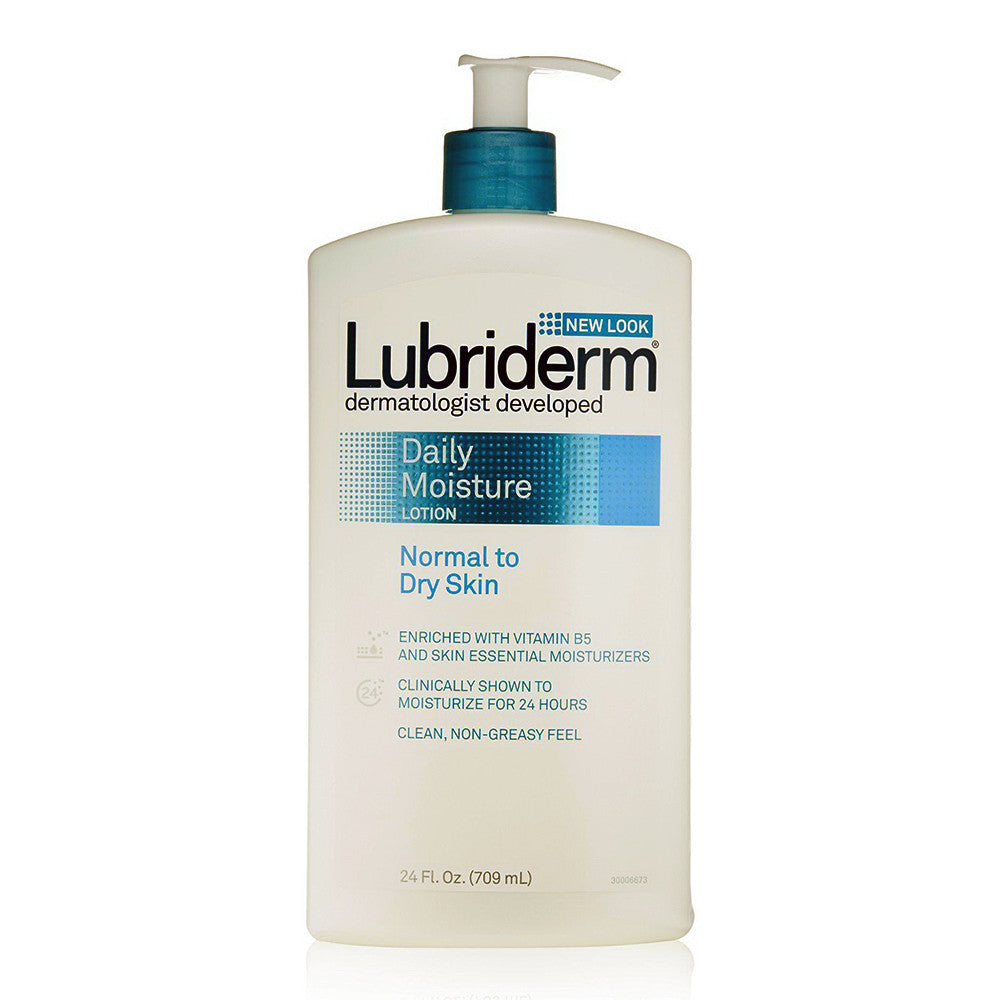 Lubriderm Daily Moisturizing Lotion, Normal To Dry Skin, 24 Oz