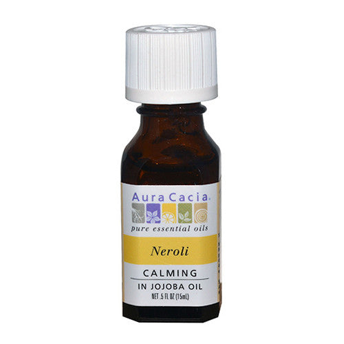 Aura Cacia Aromatherapy Precious Essentials Oil Neroli With Jojoba - 0.5 Oz