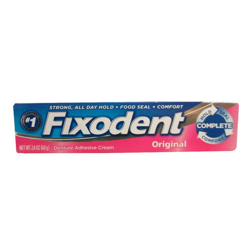 Fixodent Original Denture Adhesive Cream - 2.4 Oz