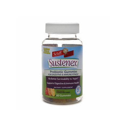 Sustenex Probiotic Gummies For Digestive - 60 Ea
