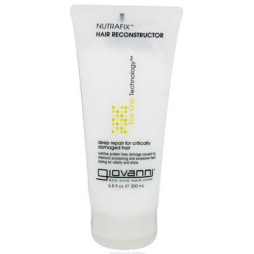 Giovanni Nutrafix Hair Reconstructor Eco-Chic Technology For Critically Damaged Hair, 6.8 Oz