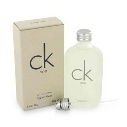 Calvin Klein CK One Eau De Toilette Spray Fresh Clean Everyday Fragrance 3.4Oz (100ml)