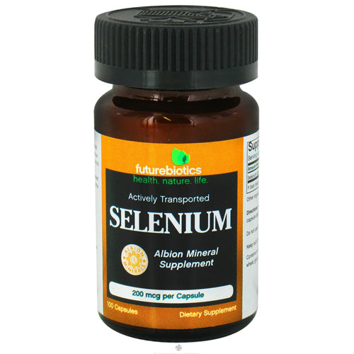 Futurebiotics Albion Chelated Selenium 200mcg Capsules 100Ea