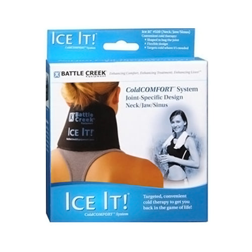 Ice It Cold Comfort System for Neck Jaw and Sinus Helpful in Arthritis Pain 4.5 X 10 Inches 1Ea