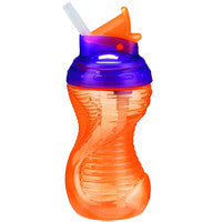Munchkin Mighty Grip Flip Straw Cup - 10 Oz