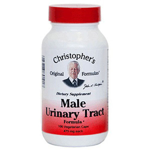 Dr. Christopher Male Urinary Tract 475 Mg Vegetarian Capsules, 100 Ea